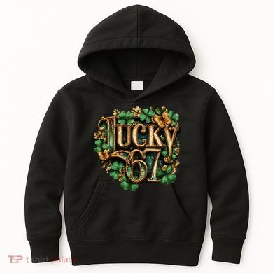 Lucky 67 St Patrick’s Day 6-7 Meme  Kids Hoodie