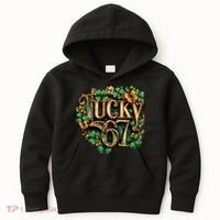 Lucky 67 St Patrick’s Day 6-7 Meme  Kids Hoodie thumb 0