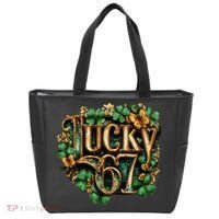 Lucky 67 St Patrick’s Day 6-7 Meme  Tote Bag thumb 0