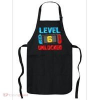Level 6 Unlocked Gamer 6th Birthday Gift Video Game Apron thumb 0