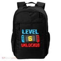 Level 6 Unlocked Gamer 6th Birthday Gift Video Game Backpack thumb 0