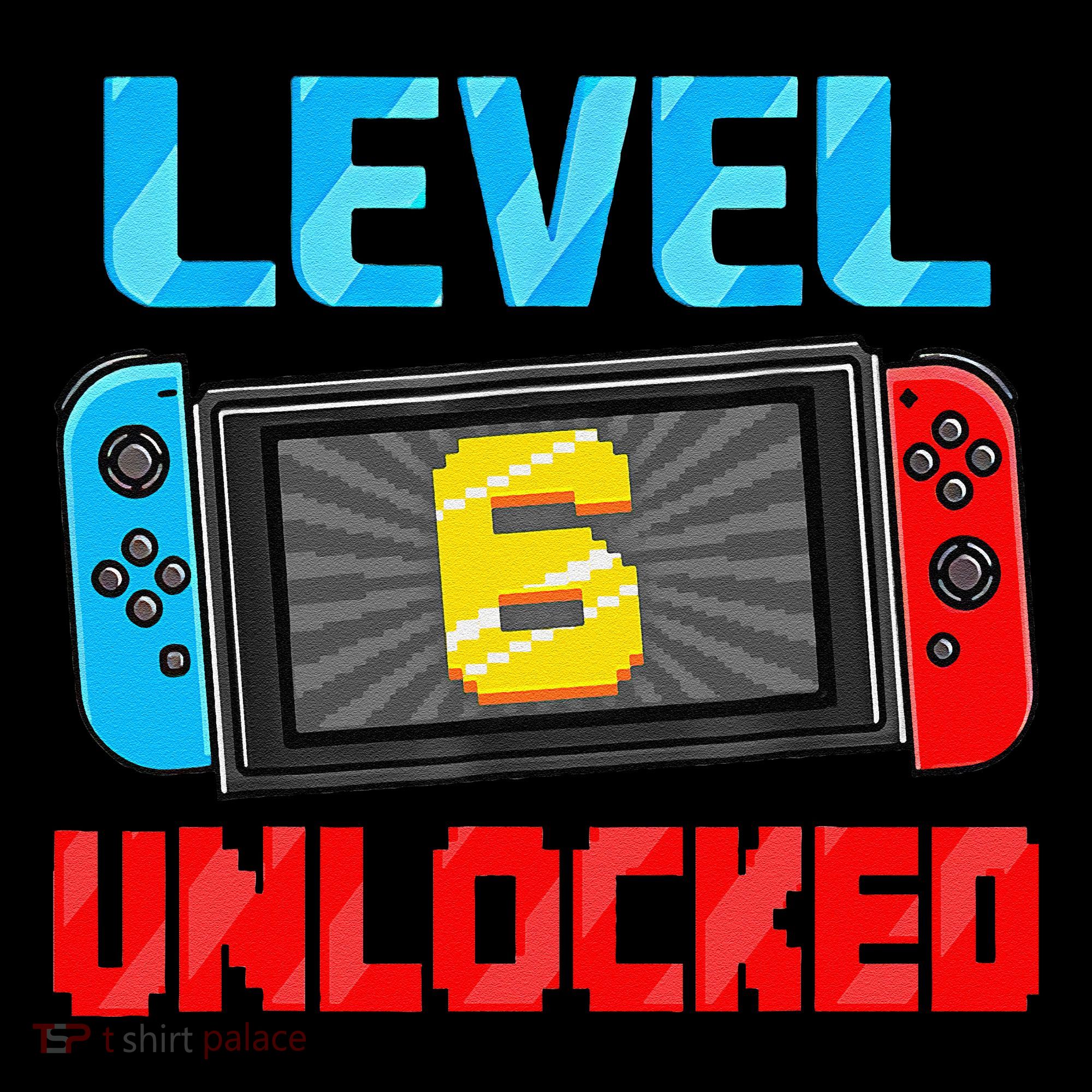 Level 6 Unlocked Gamer 6th Birthday Gift Video Game Coffee Mug