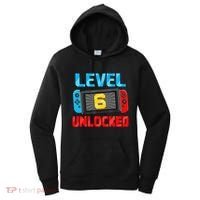Level 6 Unlocked Gamer 6th Birthday Gift Video Game Women's Hoodie thumb 0