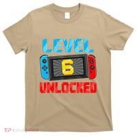 Level 6 Unlocked Gamer 6th Birthday Gift Video Game T-Shirt thumb 0