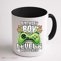 Level 6 Unlocked Video Game 6th Birthday Gamer Gift Boys Gift Coffee Mug thumb 1