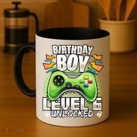 Level 6 Unlocked Video Game 6th Birthday Gamer Gift Boys Gift Coffee Mug thumb 4