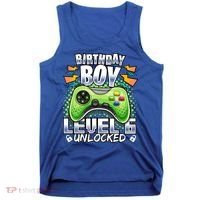 Level 6 Unlocked Video Game 6th Birthday Gamer Gift Boys Gift Tank Top thumb 0