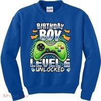 Level 6 Unlocked Video Game 6th Birthday Gamer Gift Boys Gift Kids Sweatshirt thumb 0