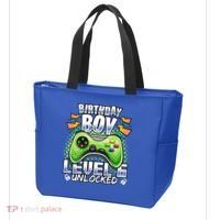 Level 6 Unlocked Video Game 6th Birthday Gamer Gift Boys Gift Tote Bag thumb 3