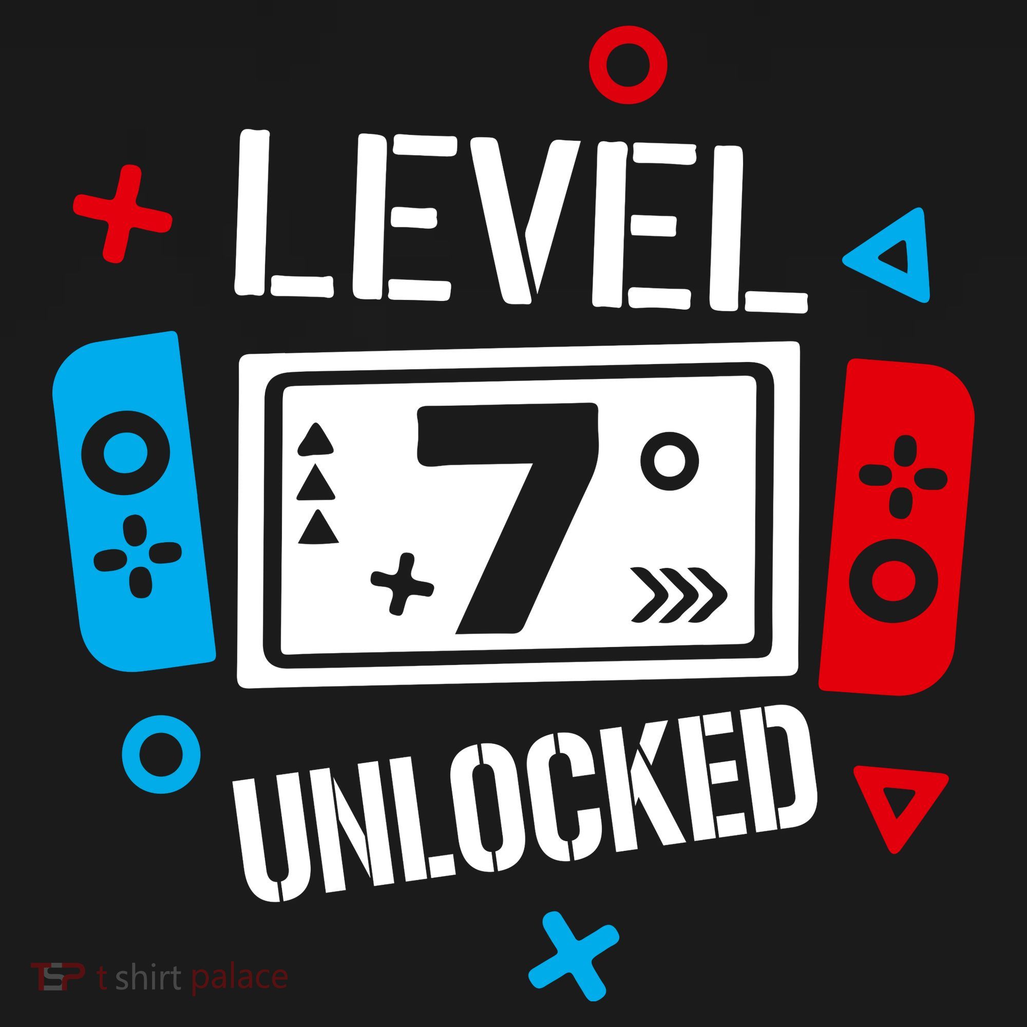 Level 7 Unlocked Birthday, 7th Birthday Boy Gamer, 7 Years Old Gamer Ornament