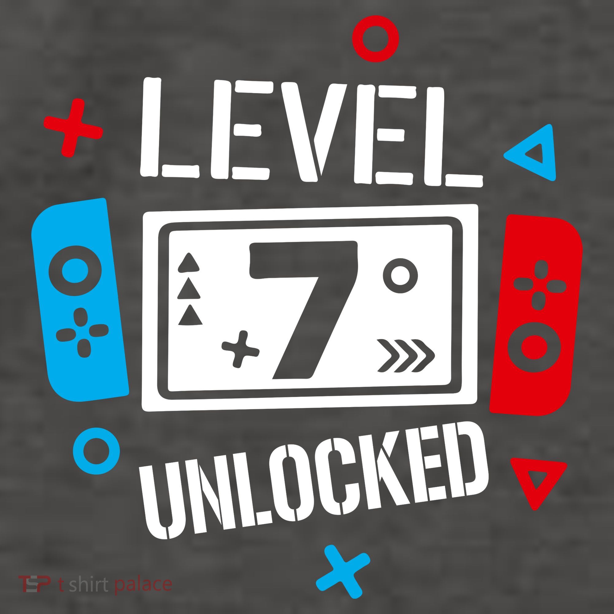Level 7 Unlocked Birthday, 7th Birthday Boy Gamer, 7 Years Old Gamer Women's Tank Top