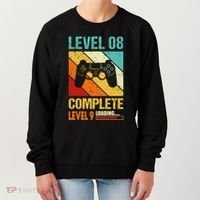 Level 8 Complete Level 9 Loading 8th Wedding Anniversary Women's Sweatshirt thumb 0