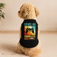 Level 8 Complete Level 9 Loading 8th Wedding Anniversary Doggie Tank thumb 2