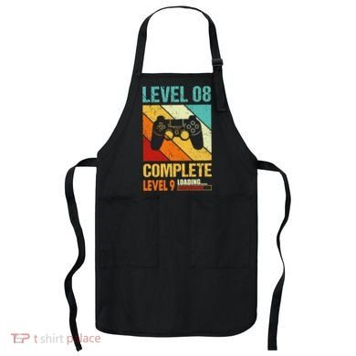 Level 8 Complete Level 9 Loading 8th Wedding Anniversary Apron