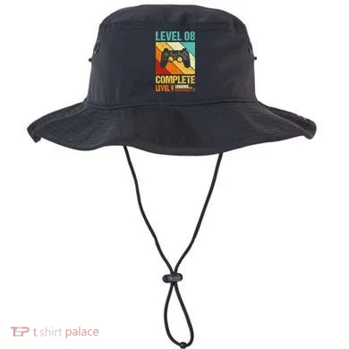 Level 8 Complete Level 9 Loading 8th Wedding Anniversary Bucket Hat