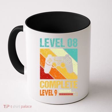 Level 8 Complete Level 9 Loading 8th Wedding Anniversary Coffee Mug