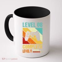 Level 8 Complete Level 9 Loading 8th Wedding Anniversary Coffee Mug thumb 0