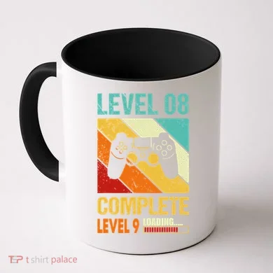 Level 8 Complete Level 9 Loading 8th Wedding Anniversary Coffee Mug