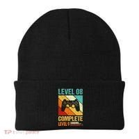 Level 8 Complete Level 9 Loading 8th Wedding Anniversary Beanie thumb 0