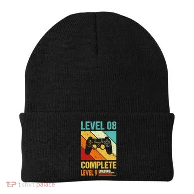 Level 8 Complete Level 9 Loading 8th Wedding Anniversary Beanie
