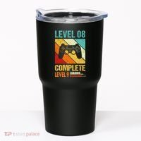 Level 8 Complete Level 9 Loading 8th Wedding Anniversary Tumbler thumb 0