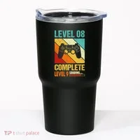 Level 8 Complete Level 9 Loading 8th Wedding Anniversary Tumbler thumb 0