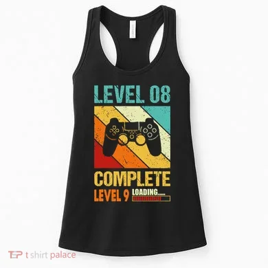 Level 8 Complete Level 9 Loading 8th Wedding Anniversary Women's Tank Top