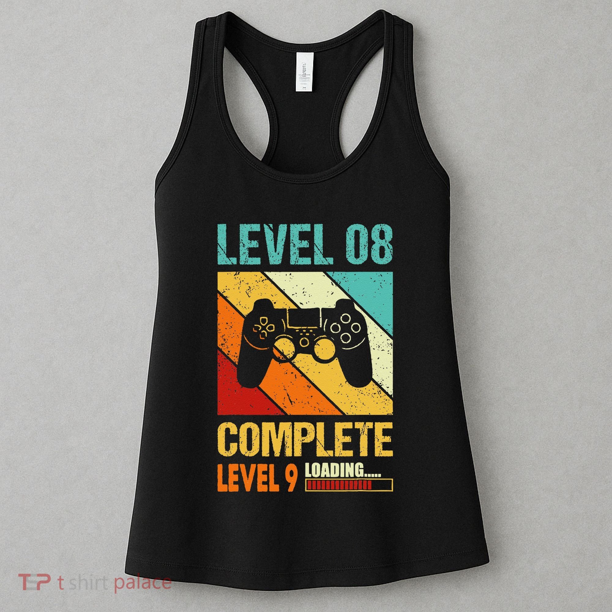 Level 8 Complete Level 9 Loading 8th Wedding Anniversary Women's Tank Top