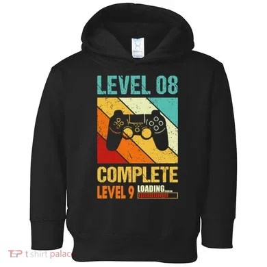Level 8 Complete Level 9 Loading 8th Wedding Anniversary Toddler Hoodie