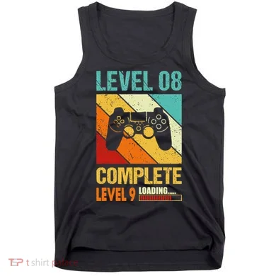 Level 8 Complete Level 9 Loading 8th Wedding Anniversary Tank Top