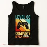 Level 8 Complete Level 9 Loading 8th Wedding Anniversary Tank Top thumb 2