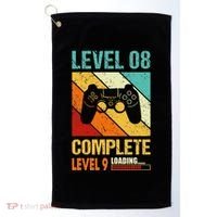 Level 8 Complete Level 9 Loading 8th Wedding Anniversary Golf Towel thumb 0