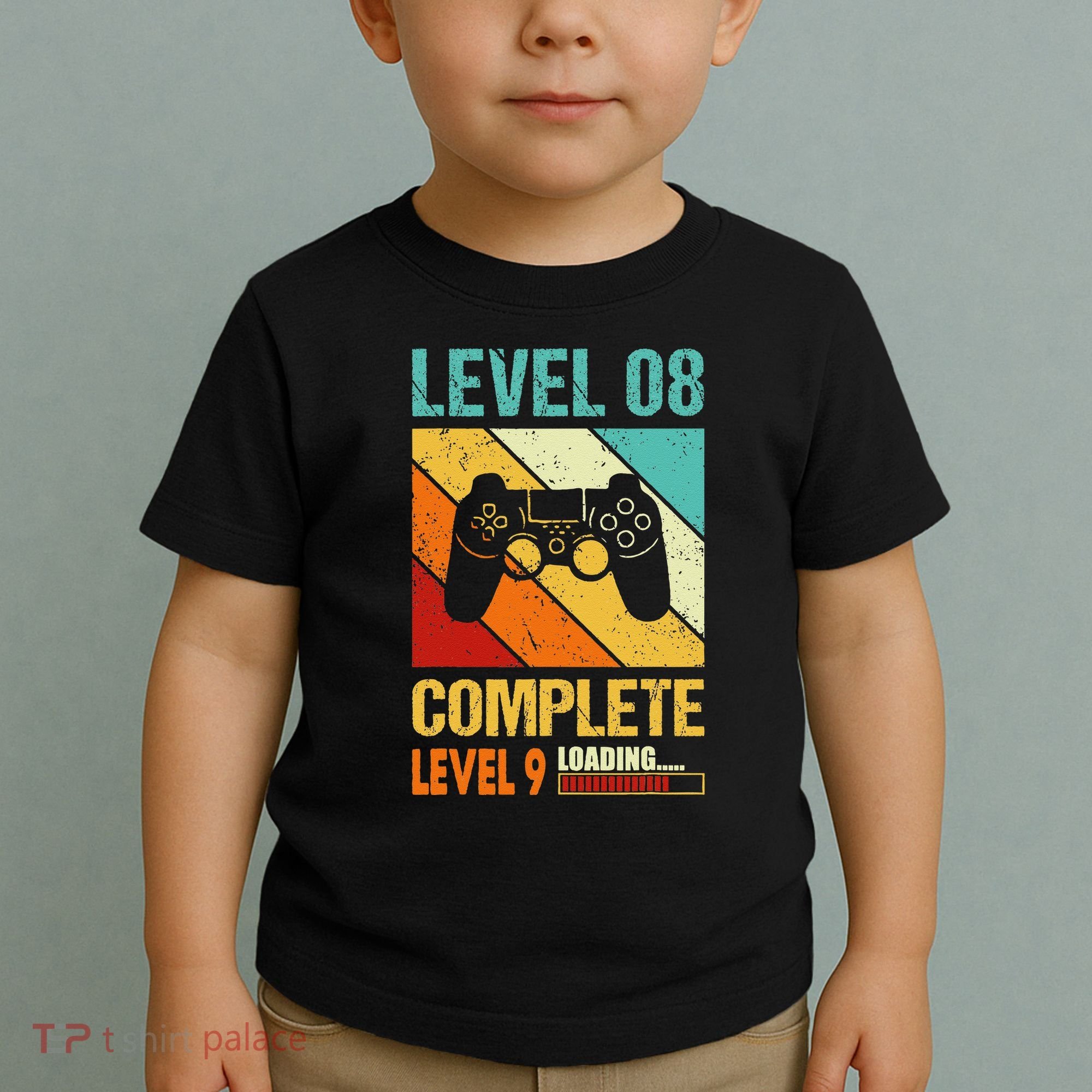 Level 8 Complete Level 9 Loading 8th Wedding Anniversary Toddler T-Shirt