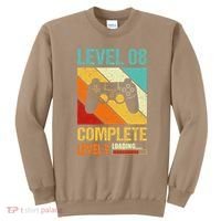 Level 8 Complete Level 9 Loading 8th Wedding Anniversary Sweatshirt thumb 0