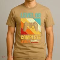 Level 8 Complete Level 9 Loading 8th Wedding Anniversary T-Shirt thumb 3