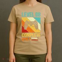 Level 8 Complete Level 9 Loading 8th Wedding Anniversary T-Shirt thumb 4