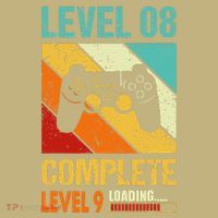 Level 8 Complete Level 9 Loading 8th Wedding Anniversary Kids T-Shirt thumb 2