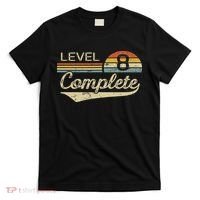 Level 8 Complete Vintage 8th Wedding Anniversary T-Shirt thumb 0
