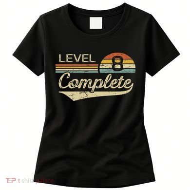 Level 8 Complete Vintage 8th Wedding Anniversary Women's T-Shirt