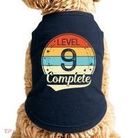 Level 9 Complete Retro 9th Wedding Anniversary Doggie Tank thumb 0