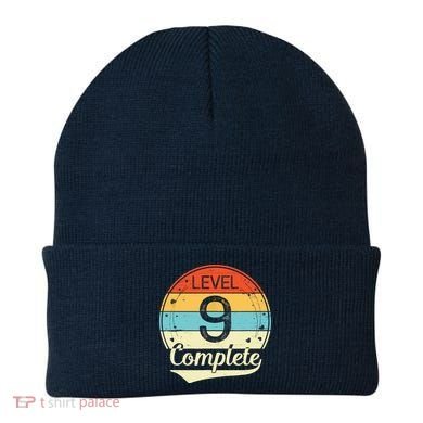 Level 9 Complete Retro 9th Wedding Anniversary Beanie