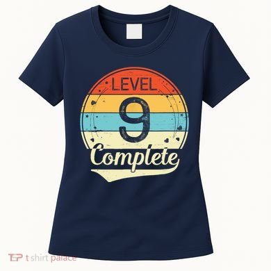 Level 9 Complete Retro 9th Wedding Anniversary Women's T-Shirt