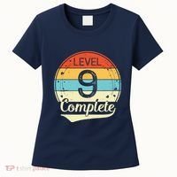 Level 9 Complete Retro 9th Wedding Anniversary Women's T-Shirt thumb 0
