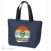 Level 9 Complete Retro 9th Wedding Anniversary Tote Bag thumb 3
