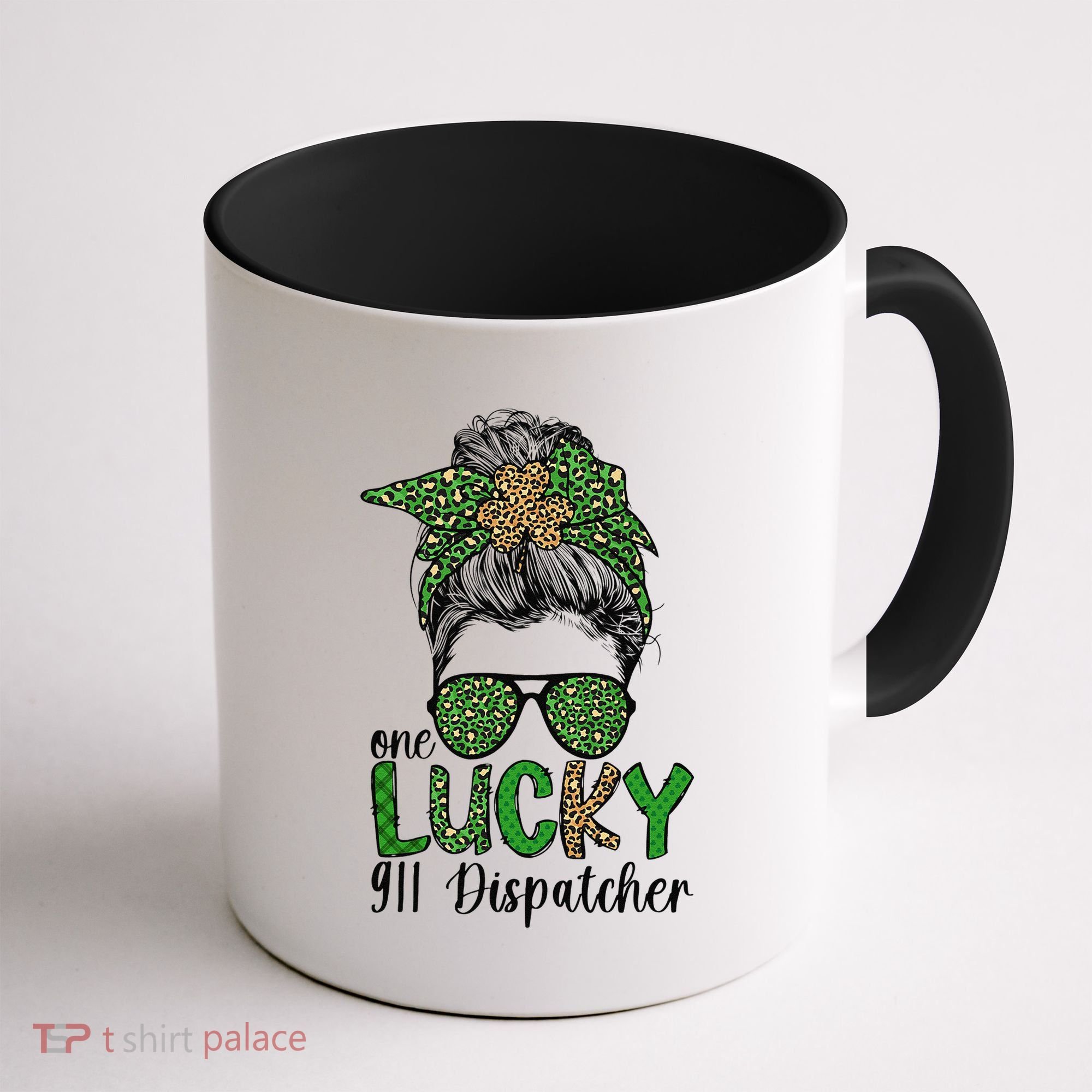 Lucky 911 Dispatcher St. Patrick's Day 911 Operator Coffee Mug