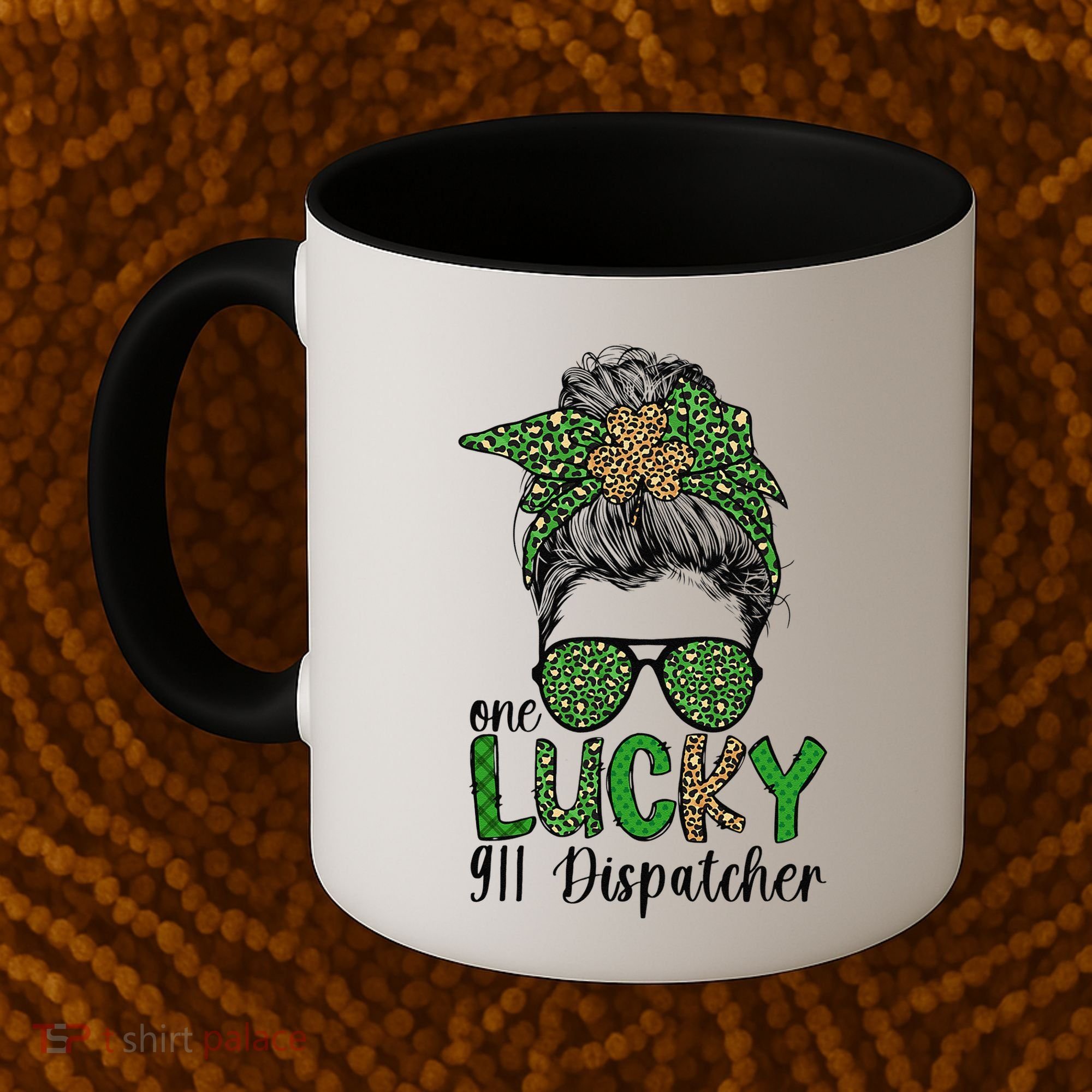 Lucky 911 Dispatcher St. Patrick's Day 911 Operator Coffee Mug