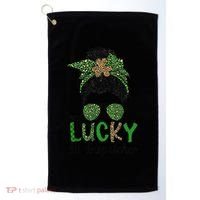 Lucky 911 Dispatcher St. Patrick's Day 911 Operator Golf Towel thumb 0