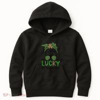Lucky 911 Dispatcher St. Patrick's Day 911 Operator Kids Hoodie thumb 0