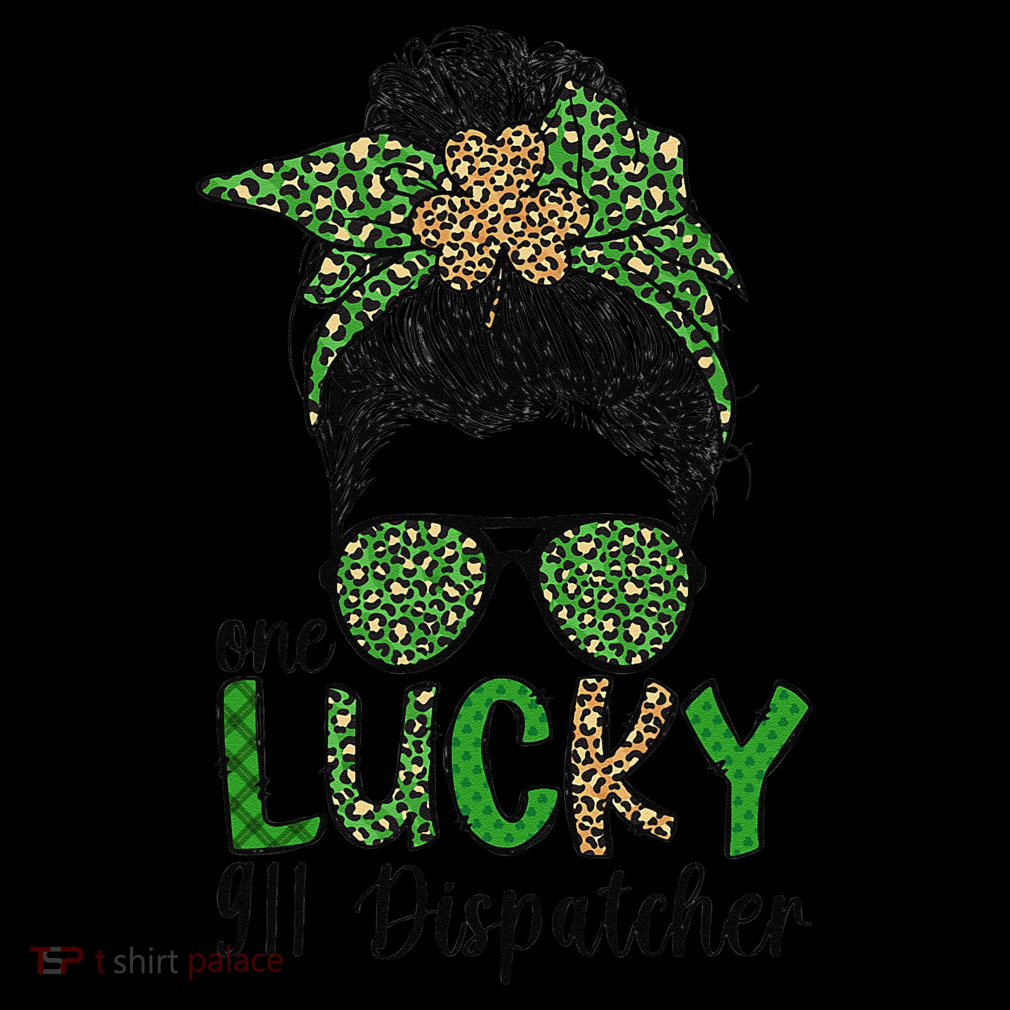 Lucky 911 Dispatcher St. Patrick's Day 911 Operator Kids Hoodie