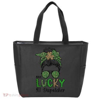 Lucky 911 Dispatcher St. Patrick's Day 911 Operator Tote Bag